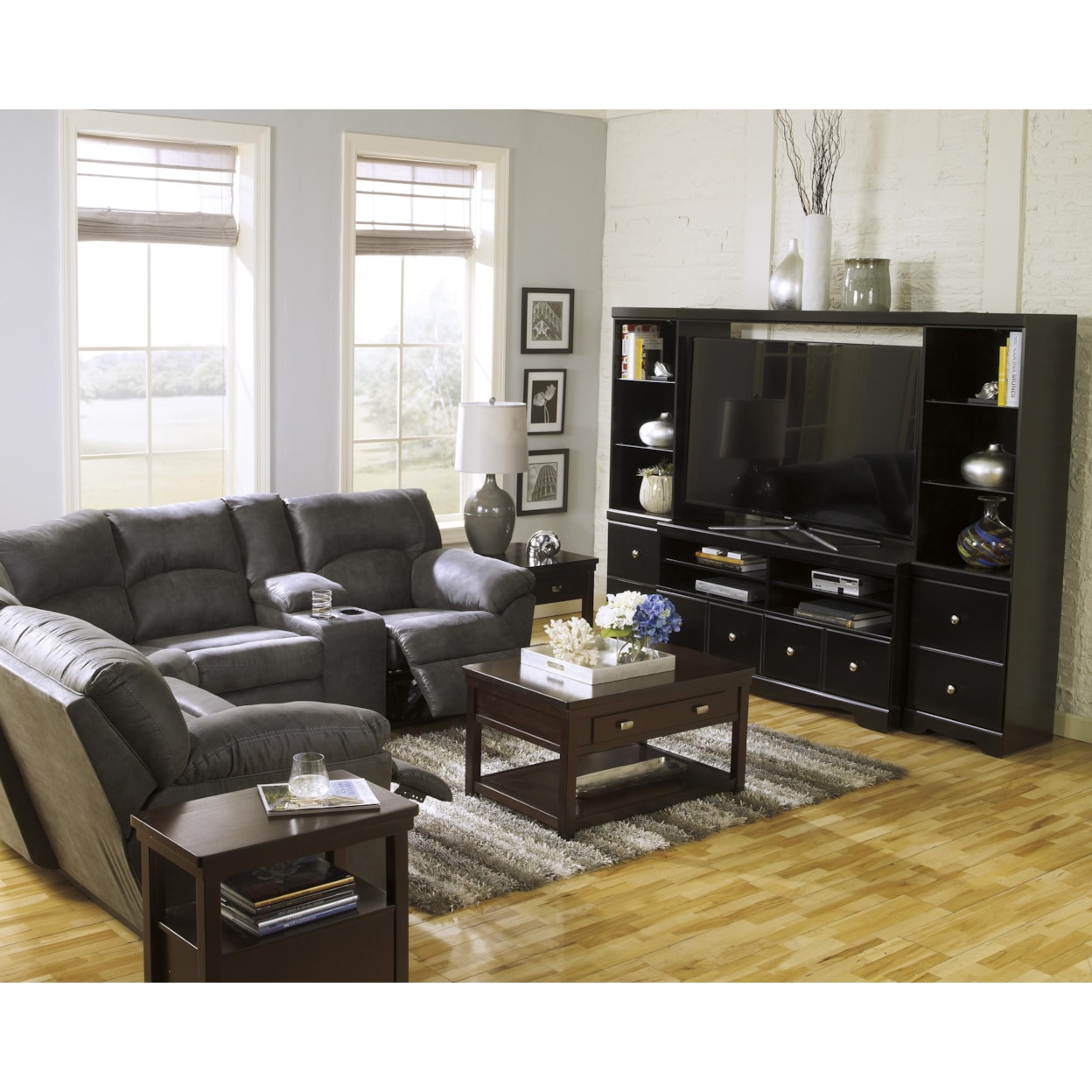 Ashley Signature Design Tambo 1882780 2Piece Reclining Corner